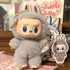 Authentic Pop Mart Exciting Macaron Labubu Sesame Bean, New Opened Box